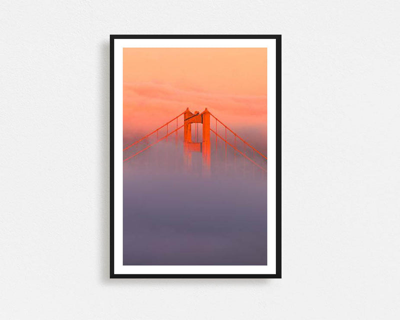 Golden Gate Bridge Framed Wall Art