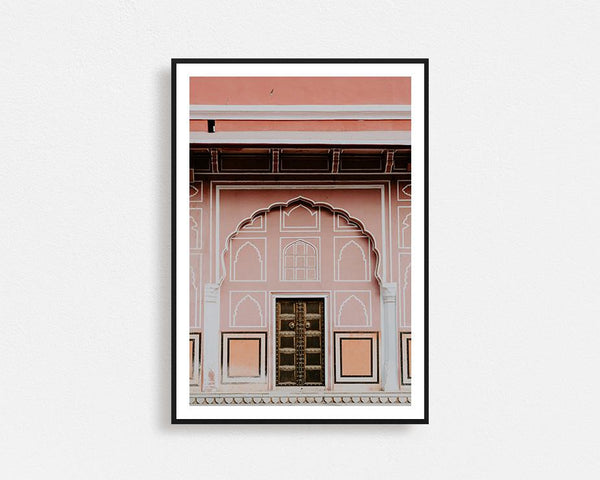 Jaipur Pink Framed Wall Art
