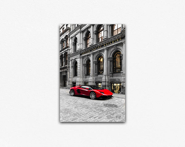 Lamborghini Aventador Canvas Print