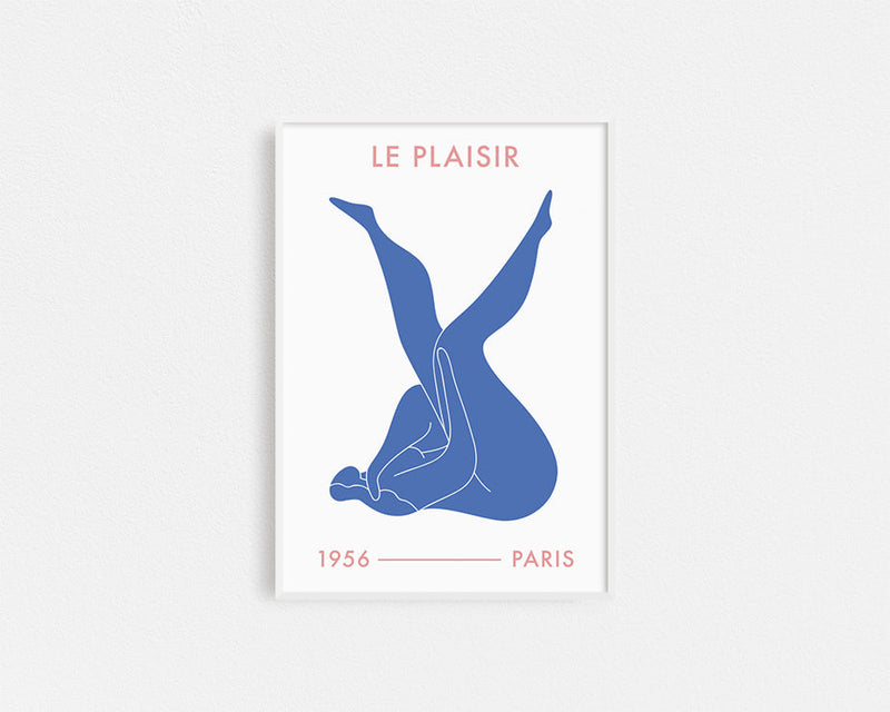 Poster Hub - La Plaisir Art Framed