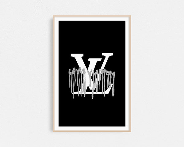 Louis Vuitton Drip Silver LV