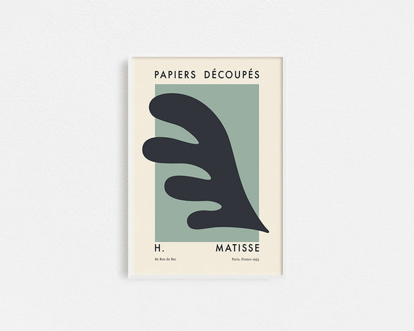 Poster Hub - Matisse Cutout Green