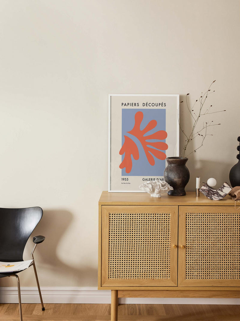 Poster Hub - Matisse Cutout Orange