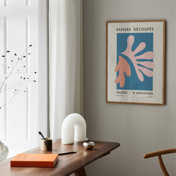 Poster Hub - Matisse Cutout Pink Orange