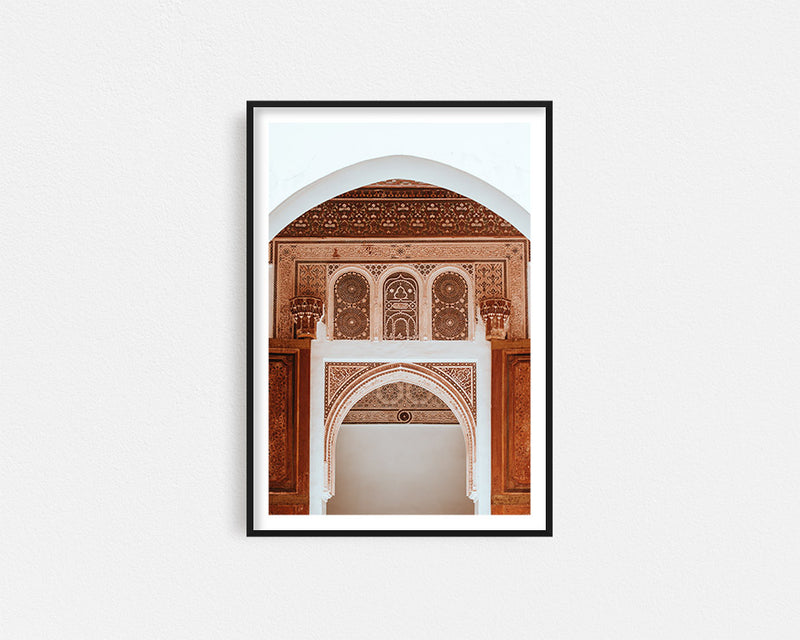 Moroccan Architecture Framed Wall Art