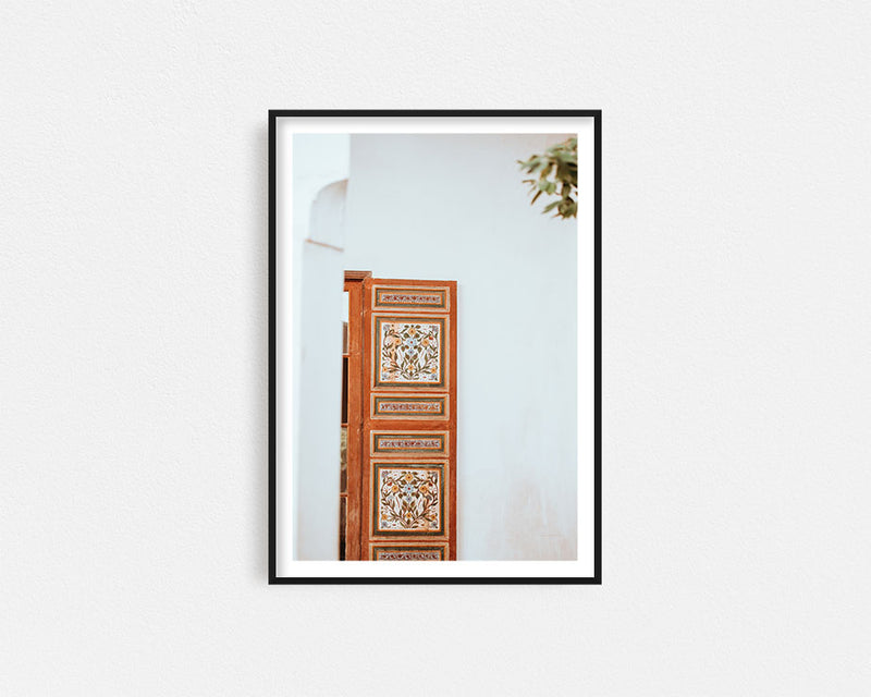 Moroccan Door Framed Wall Art