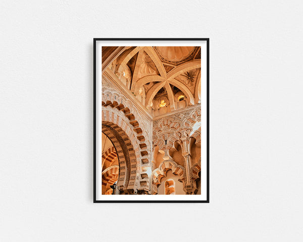 Mosque Cathedral of Crdoba Spain Framed Wall Art