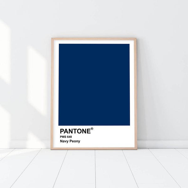 Pantone - Navy Peony