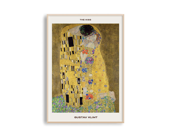 Poster Hub - The Kiss by Gustav Klimt