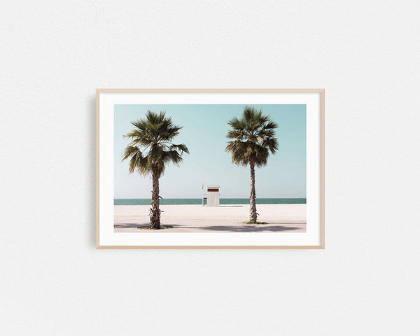 Poster Hub - Perfect Beach Art Framed