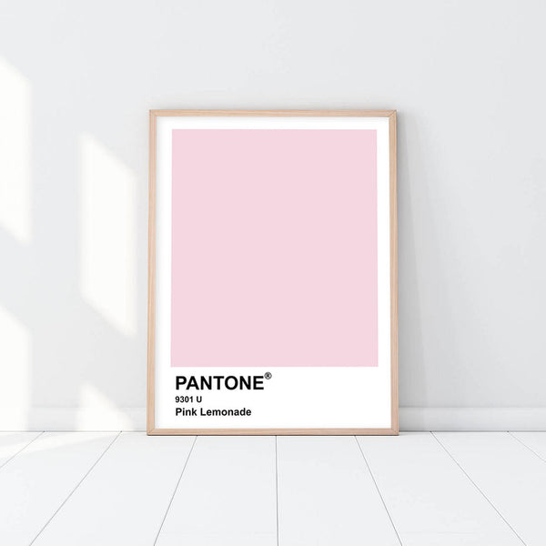 Pantone - Pink Lemonade