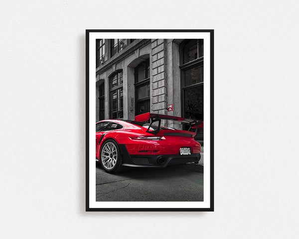 Porsche GT2RS Framed Wall Art
