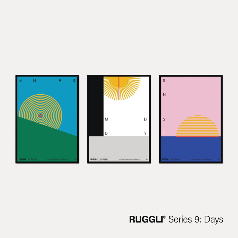 RUGGLI - Sunrise Art Print Frames
