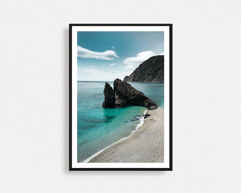 Sunny Day in Cinque Terre Framed Wall Art