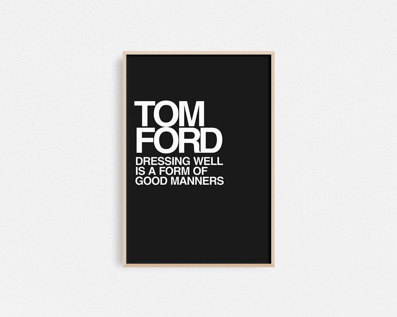 Poster Hub - Tom Ford Black