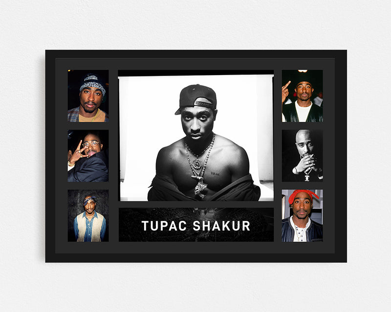 Tupac Shakur - Tribute Frame