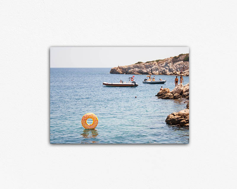 Vacations in Greece Canvas Print