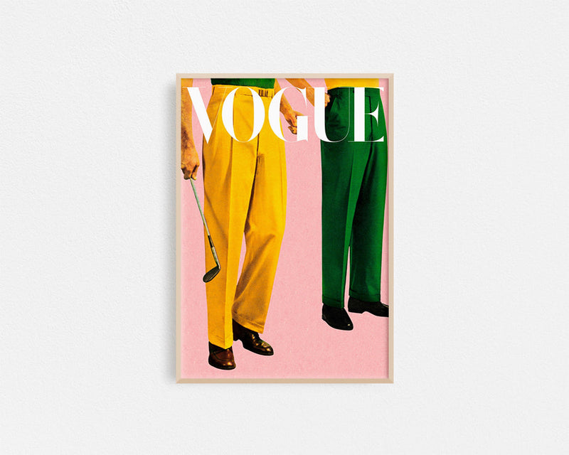Poster Hub - Vogue Golf Issue