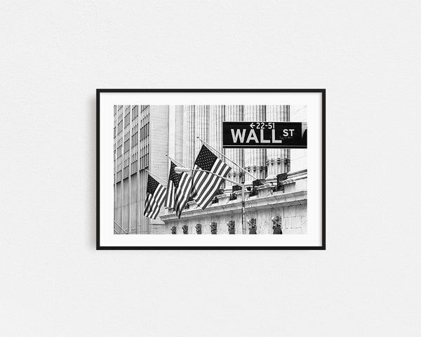 Poster Hub - Wall Street Art Framed