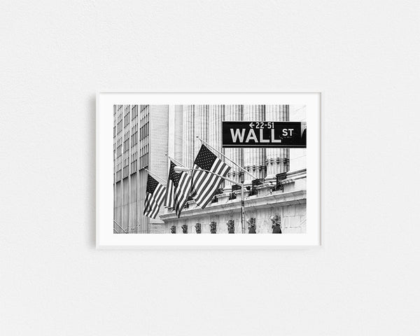 Poster Hub - Wall Street Art Framed