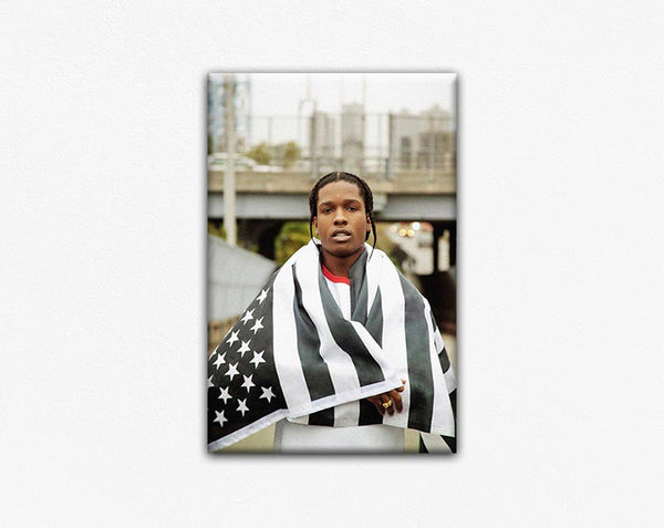 ASAP Rocky 3 A$AP canvas Print