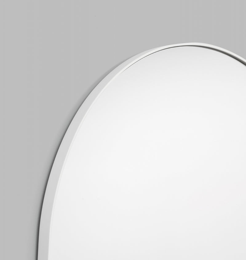 Bjorn Luxury Arch Oversized Bright White Mirror