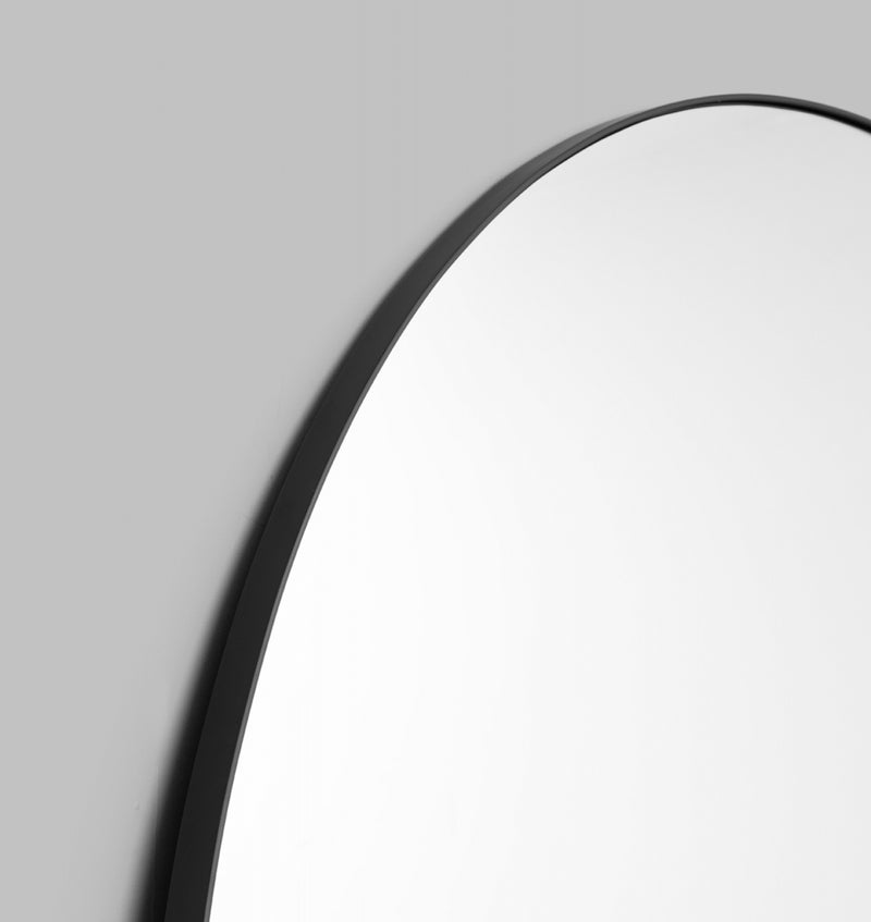 Bjorn Luxury Arch Leaner Oversized Black Mirror