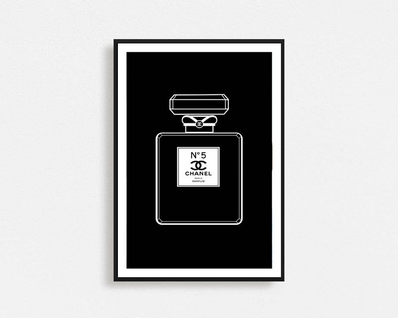 Chanel No. 5 Poster 1st Edition Framed Wall Art