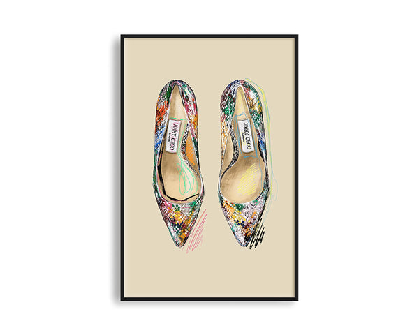 Poster Hub - Cinderella Shoes