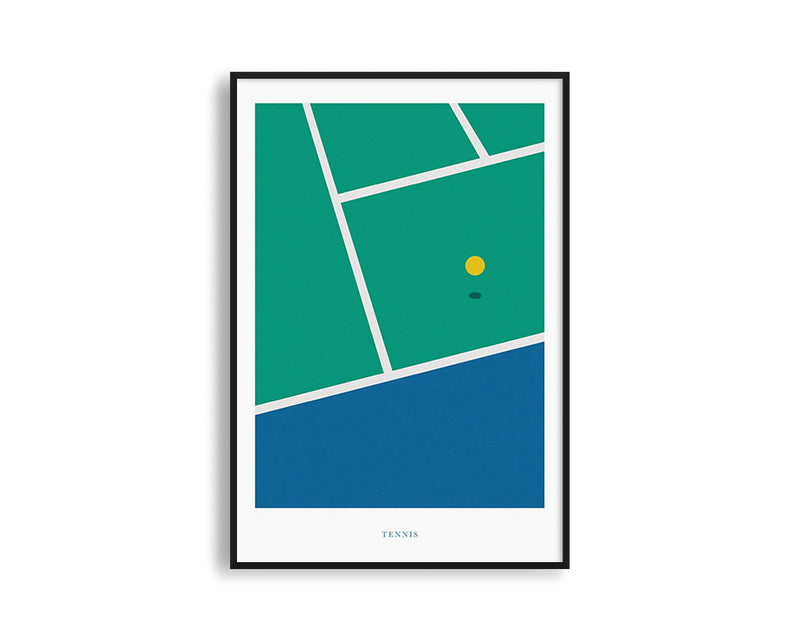 Poster Hub - Graphic Tennis