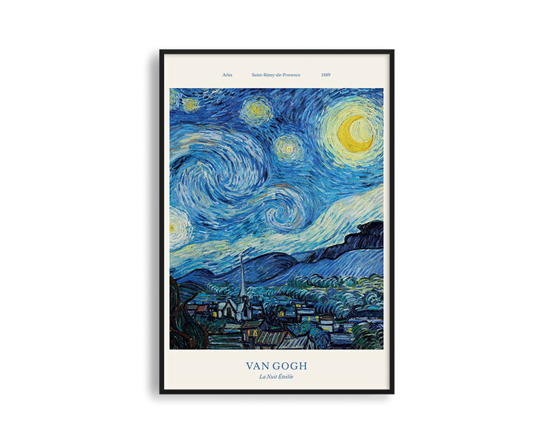Poster Hub - La Nuit Etoilee by Vincent Van Gogh