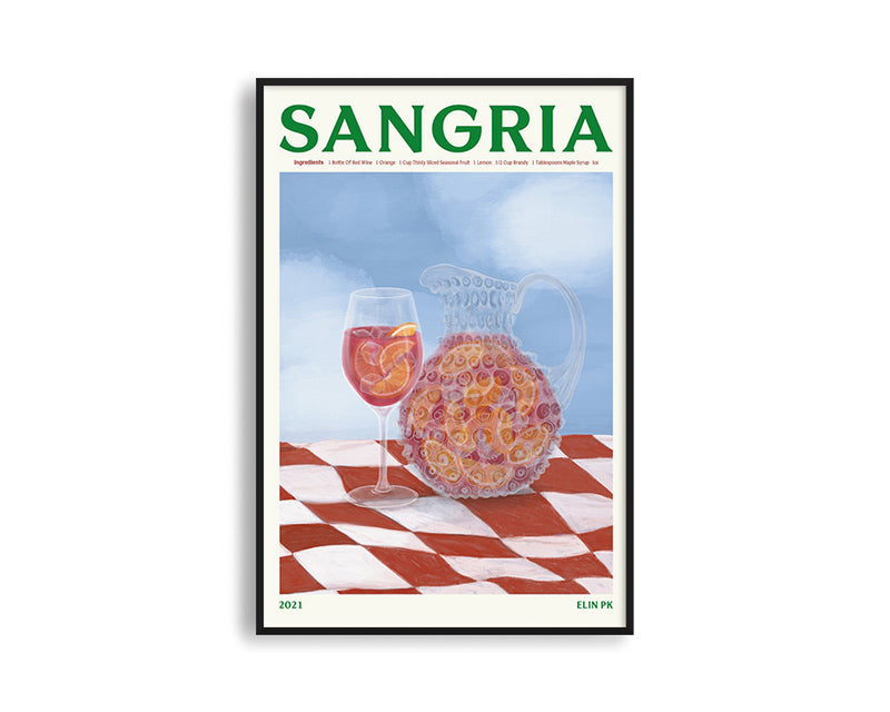 Poster Hub - Sangria Drink