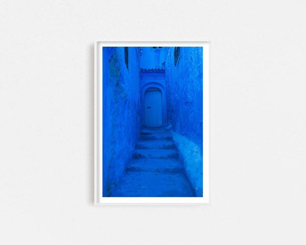 Blue Greek Alley