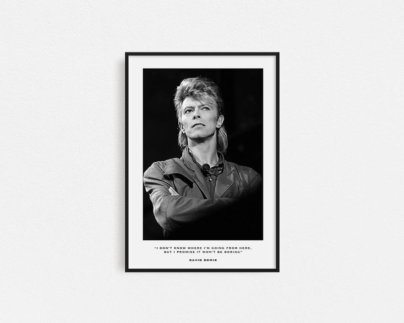 David Bowie Second Edition Framed Wall Art