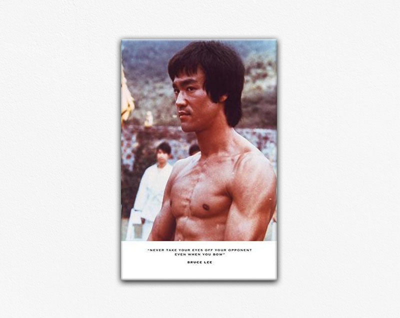 Bruce Lee Movie Frame Canvas