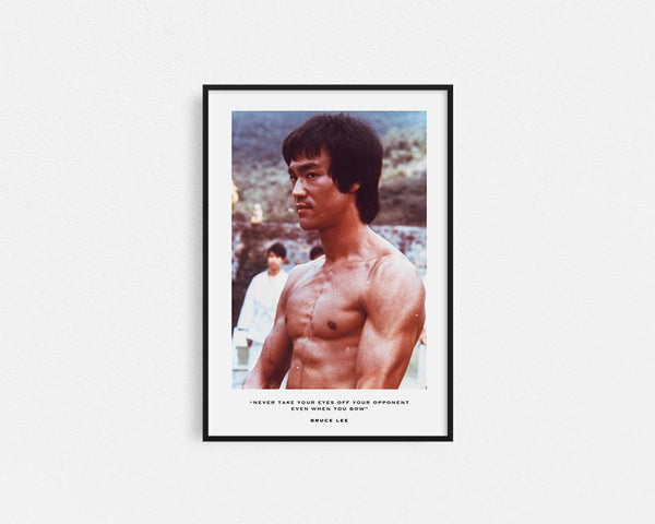 Bruce Lee Movie Frame