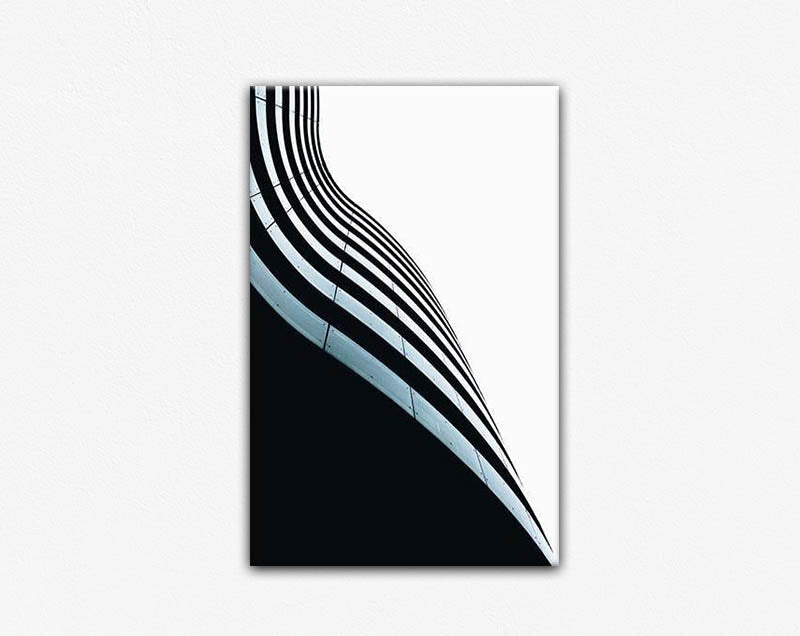 Swirl Building Canvas Print