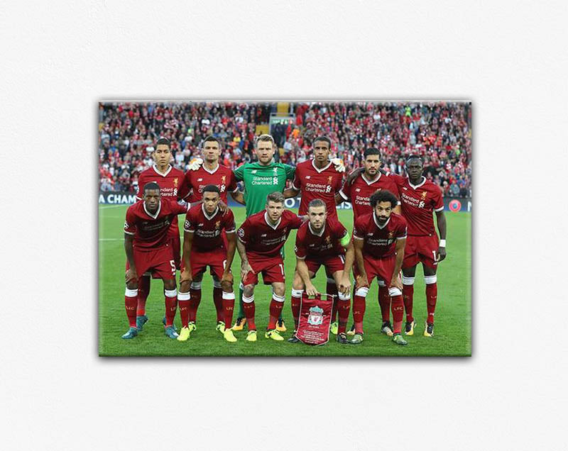 Liverpool 2017 Team Canvas Print