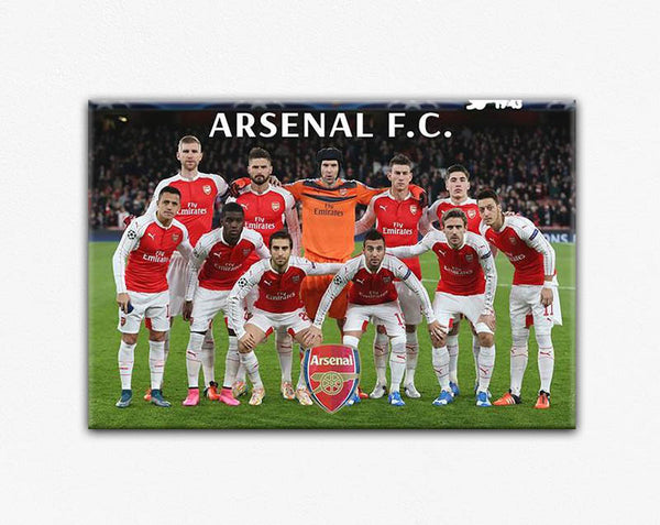 Arsenal Team Canvas Print