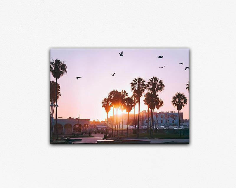 Venice Sunset Canvas Print