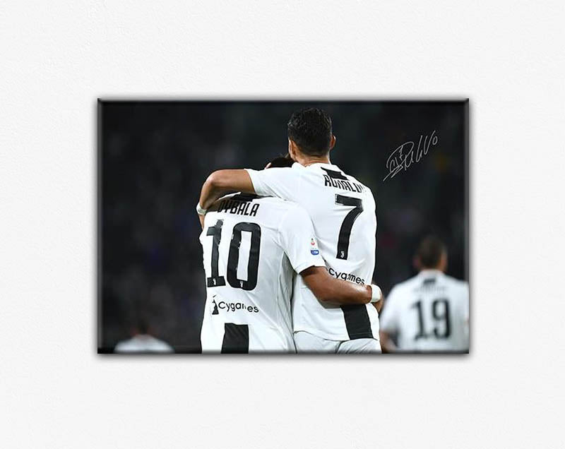 Cristiano Ronaldo - Juventus Canvas Print