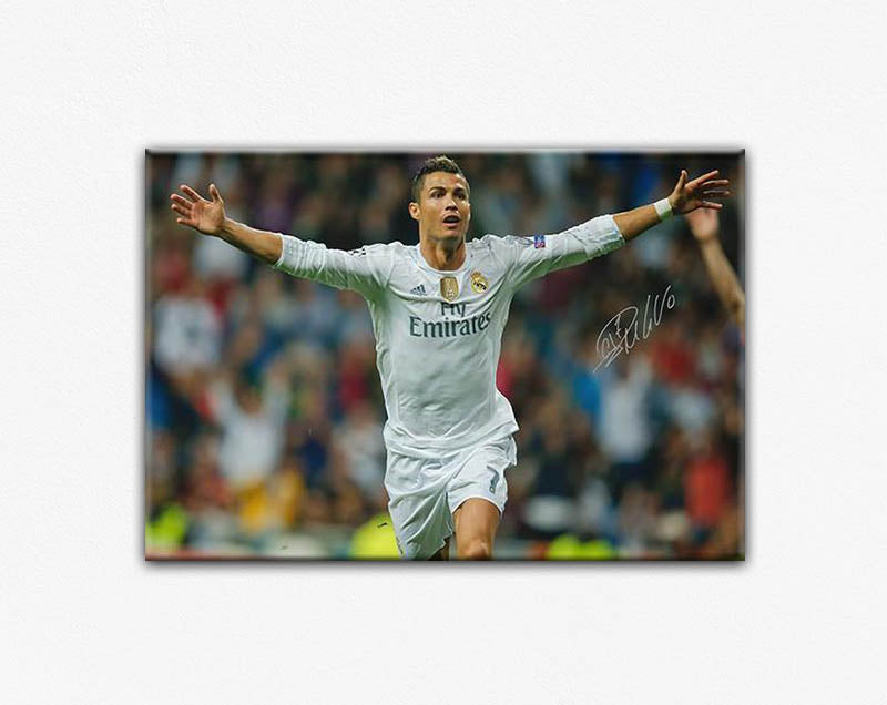 Cristiano Ronaldo - Real Madrid Canvas Print