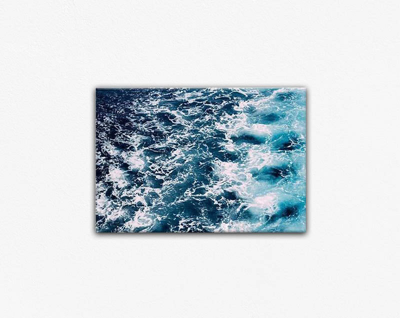 Blue Water Canvas Print