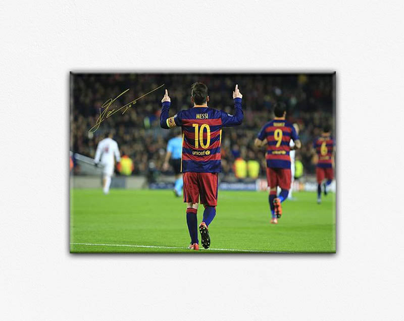 Lionel Messi - Barcelona Canvas Print