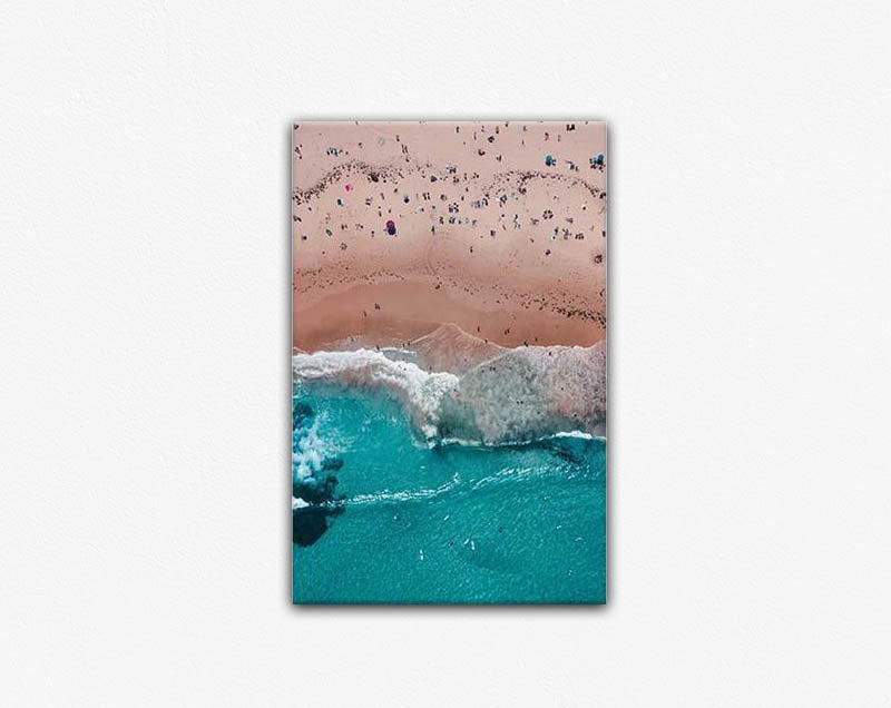 Sand to Water Canvas Print