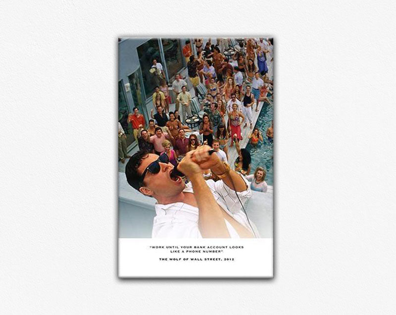 The Wolf of Wall Street Movie Canvas Print