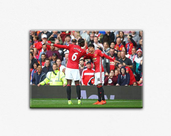 Paul Pogba - Manchester United Canvas Print