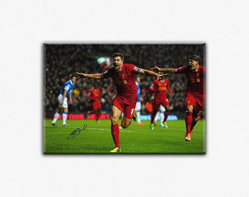 Steven Gerrard - Liverpool Canvas Print