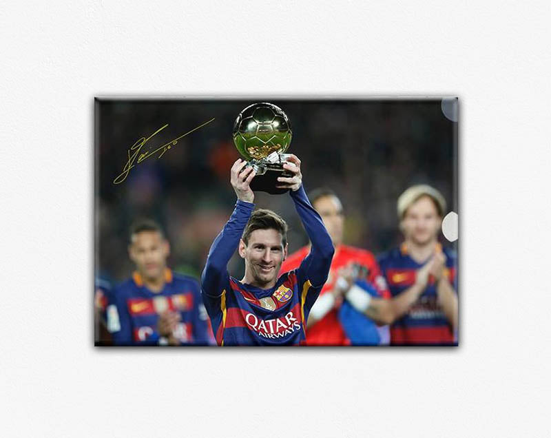 Lionel Messi - Barcelona Canvas Print