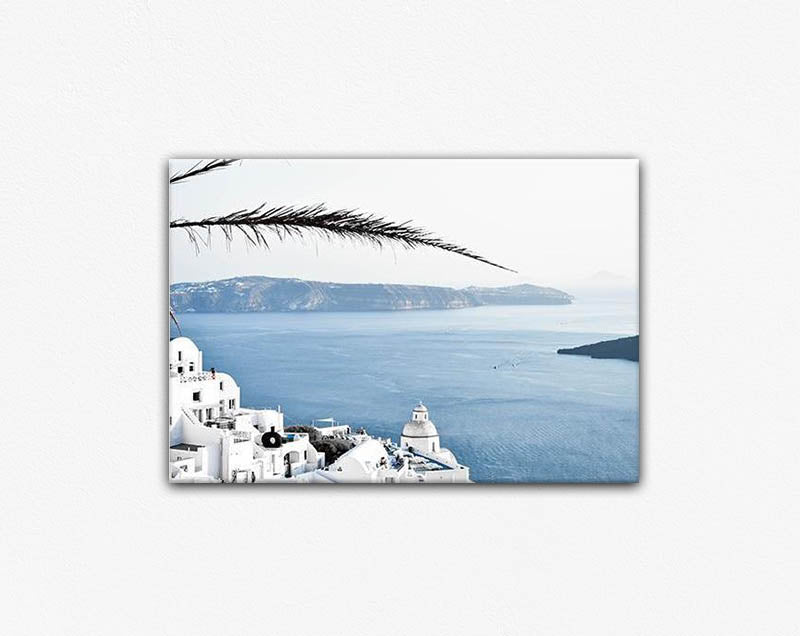 Greek Horizon Canvas Print